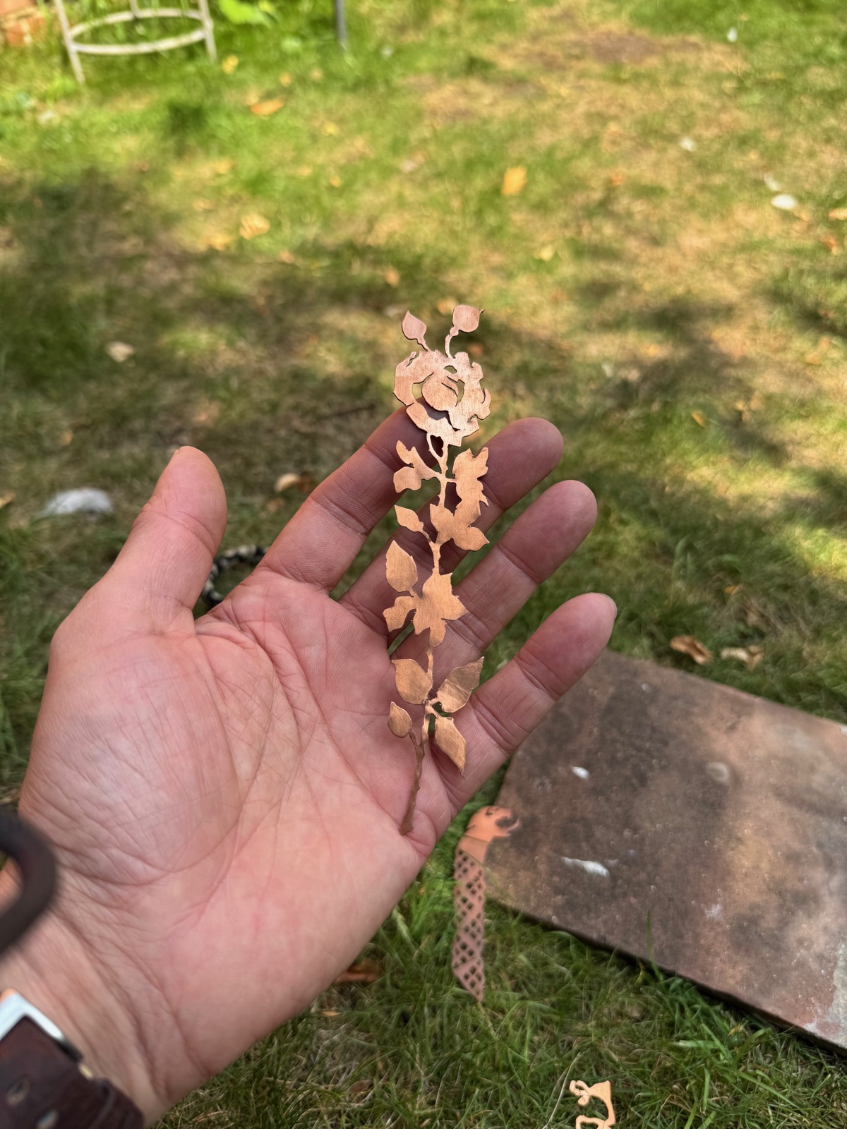 copper flower